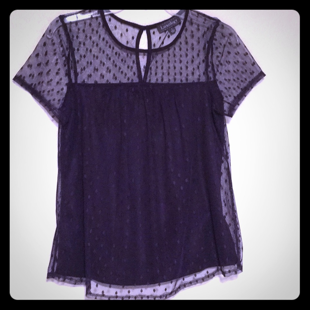 Deep purple Blouse